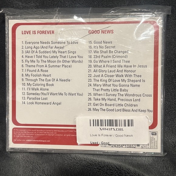 Richard, Cliff - Love Is Forever & Good News - Richard, Cliff CD O6VG The Cheap - Picture 2 of 3